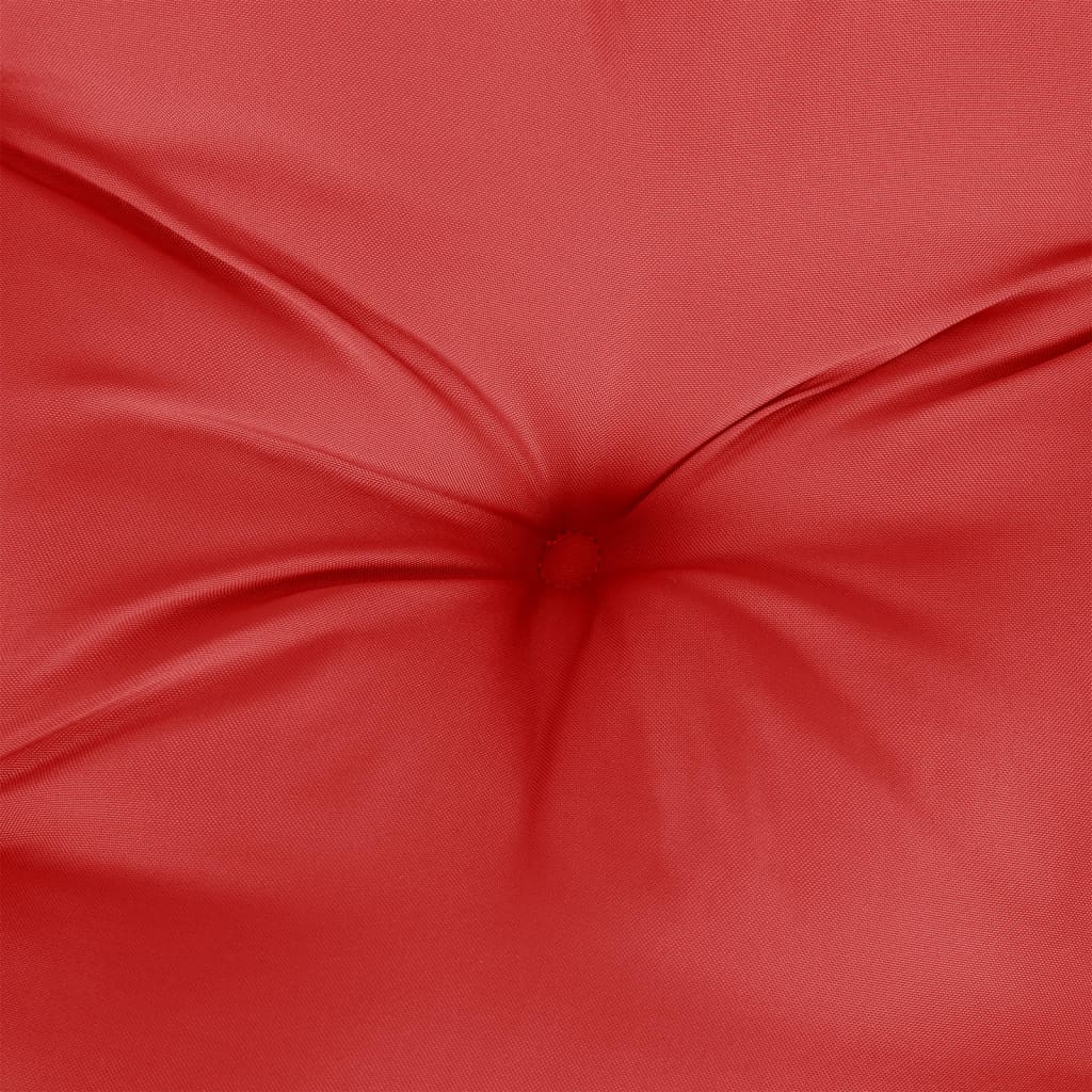 Round Cushion Red Ø 100 x11 cm Oxford Fabric