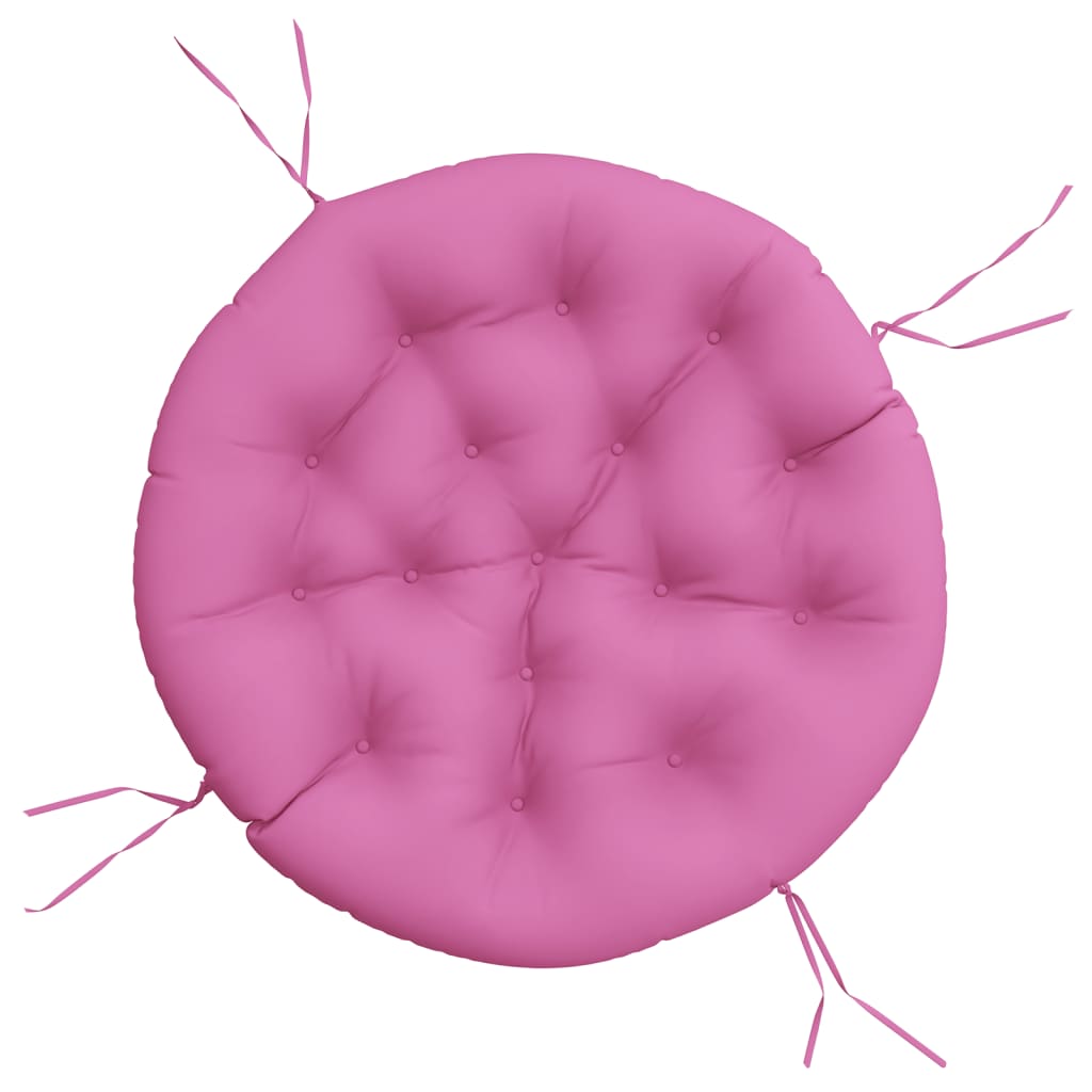 Round Cushion Pink Ø 100 x11 cm Oxford Fabric