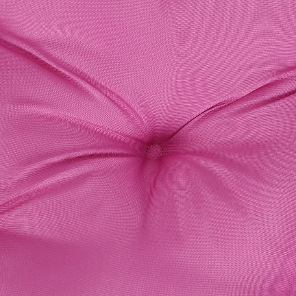 Round Cushion Pink Ø 100 x11 cm Oxford Fabric