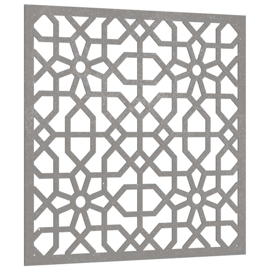 Garden Wall Decoration 55x55 cm Corten Steel Moorish Design