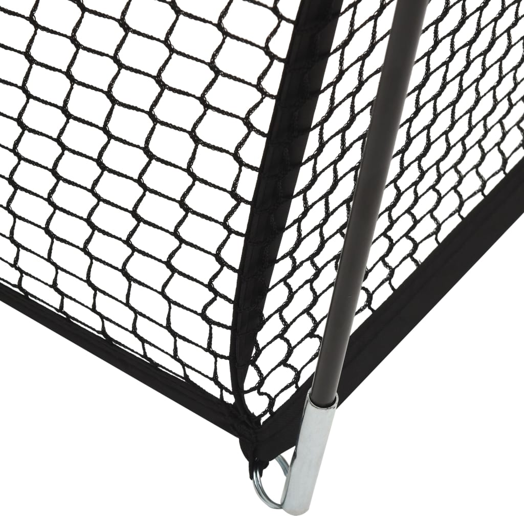 Baseball Batting Cage Net Black 600x400x250 cm Polyester
