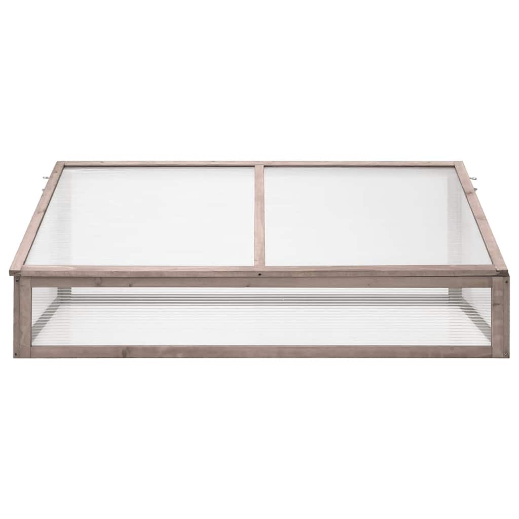 Greenhouse Grey 110x56x39 cm Fir Wood