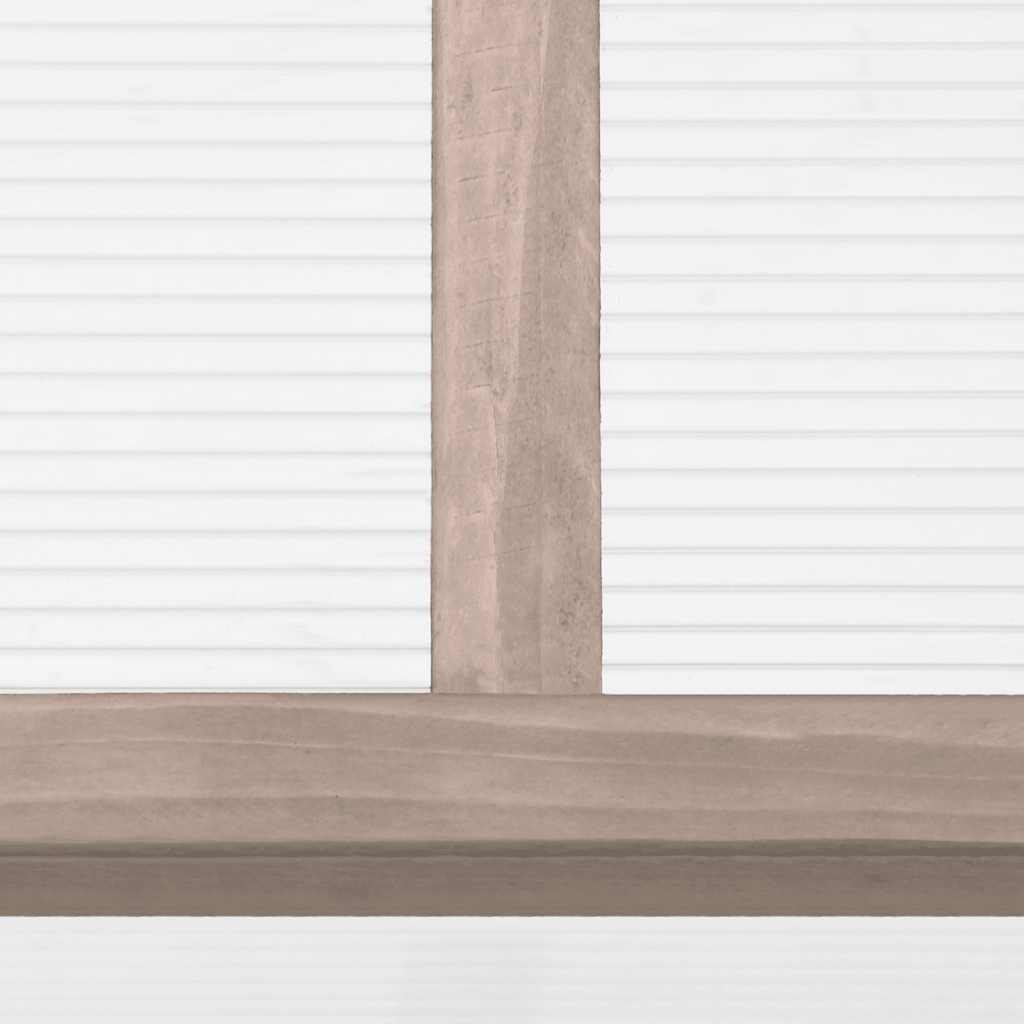 Greenhouse Grey 110x56x39 cm Fir Wood