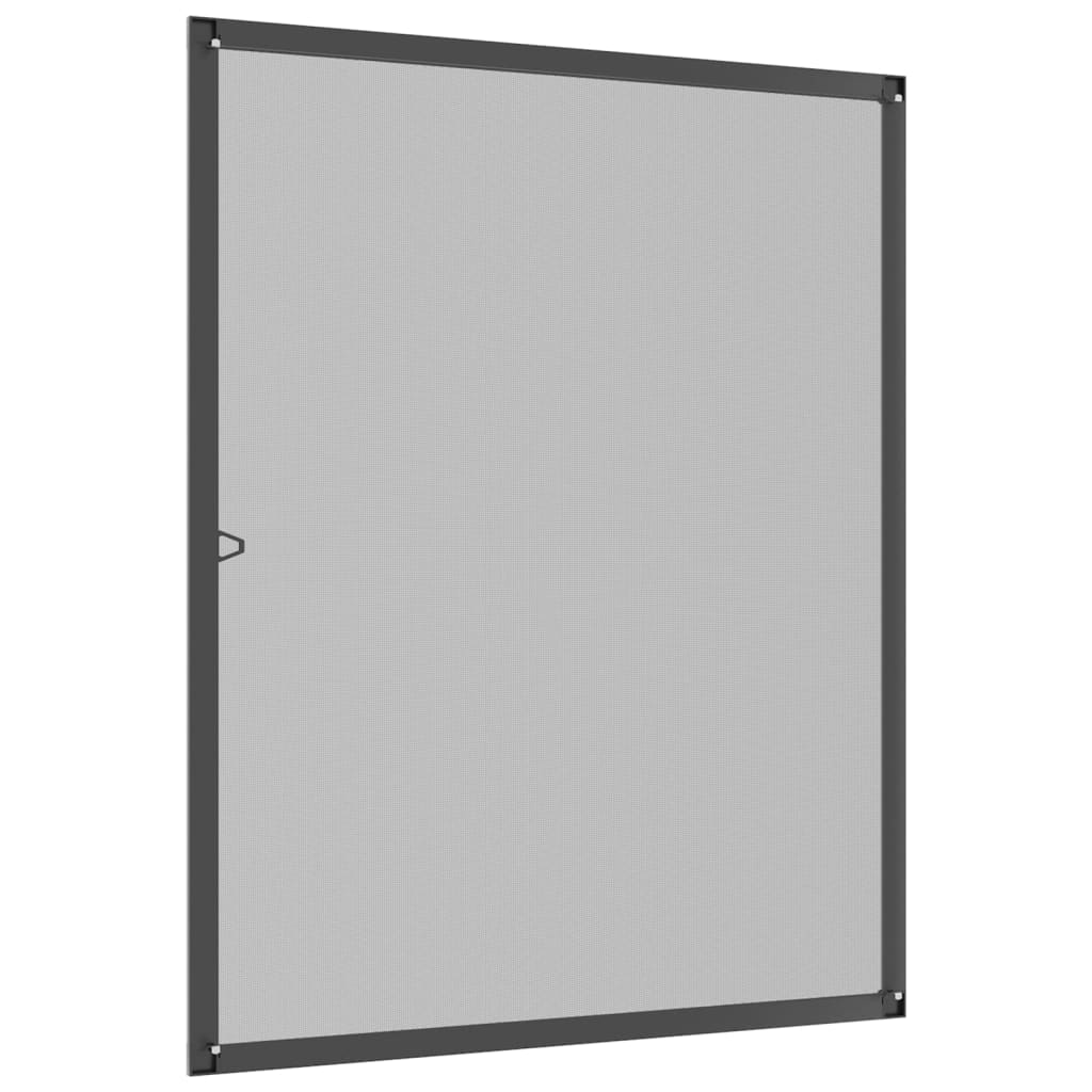 Insect Screen for Windows Anthracite 80x100 cm