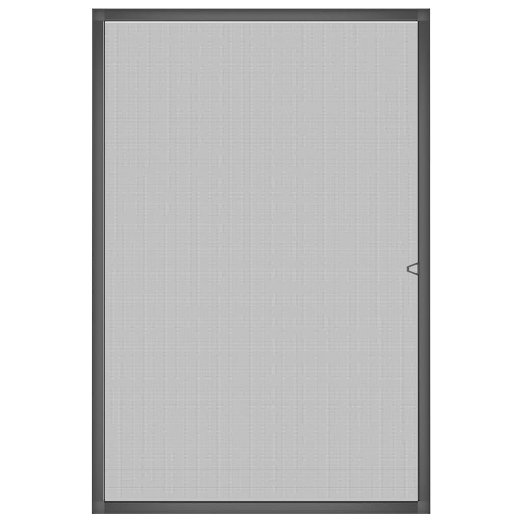 Insect Screen for Windows Anthracite 90x120 cm