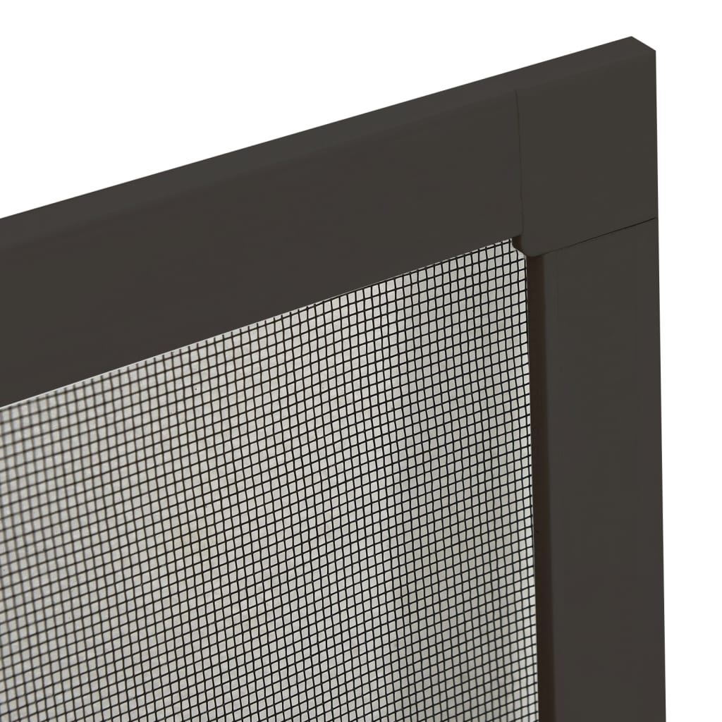Insect Screen for Windows Anthracite 90x120 cm