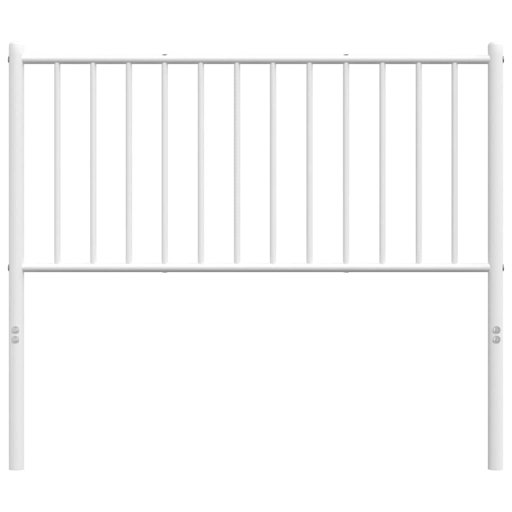 Metal Replace Headboard White 100 cm