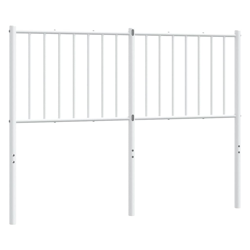 Metal Replace Headboard White 120 cm