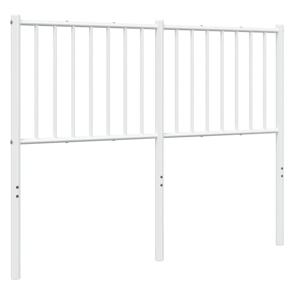 Metal Replace Headboard White 120 cm