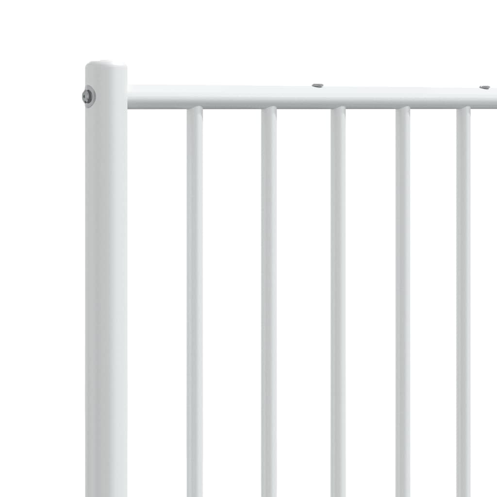 Metal Replace Headboard White 120 cm