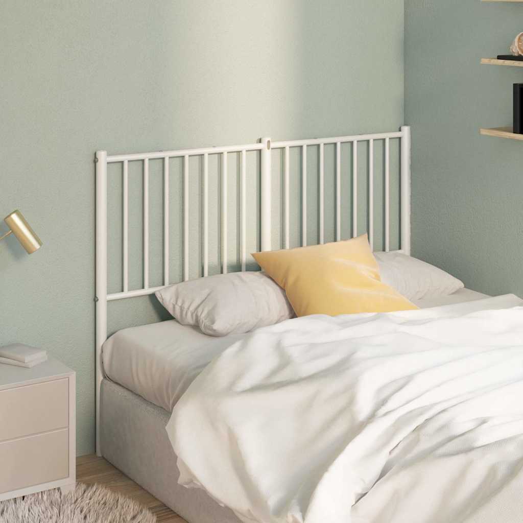 Metal Replace Headboard White 120 cm