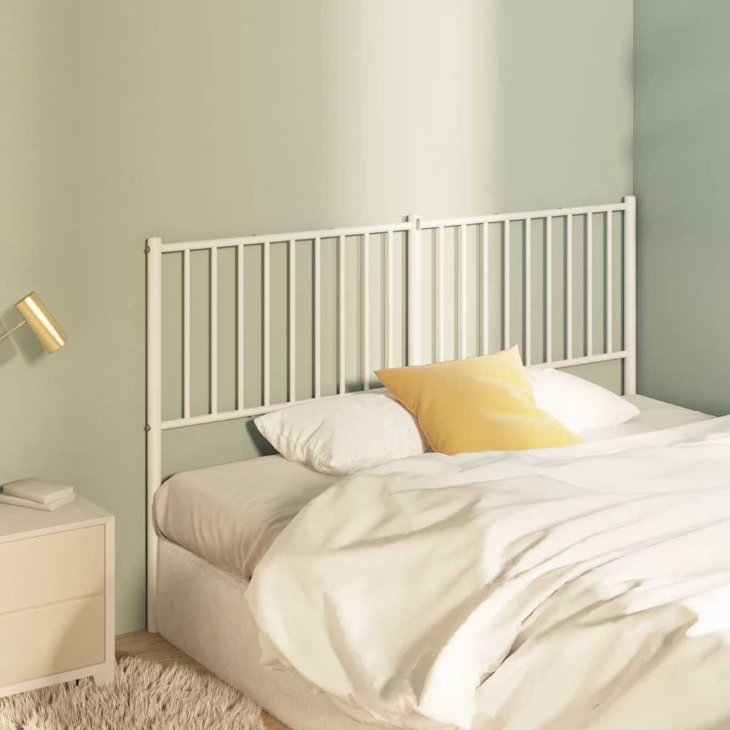 Metal Replace Headboard White 160 cm