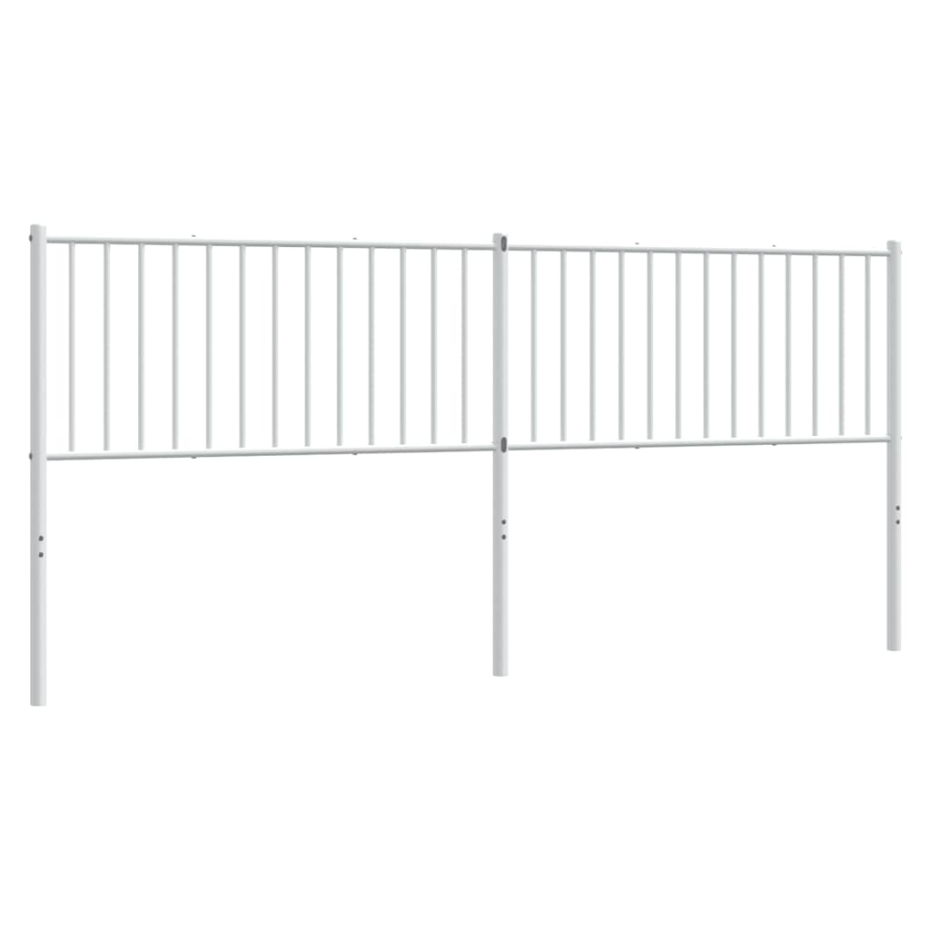 Metal Replace Headboard White 200 cm