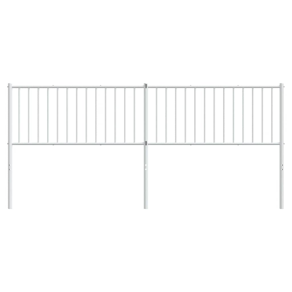 Metal Replace Headboard White 200 cm