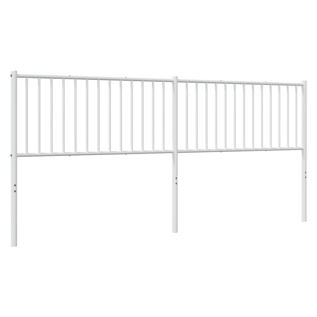 Metal Replace Headboard White 200 cm