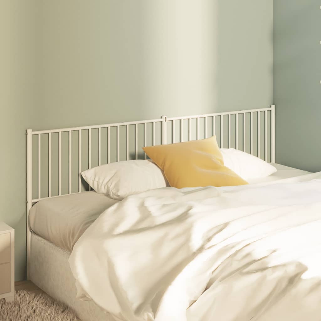Metal Replace Headboard White 200 cm