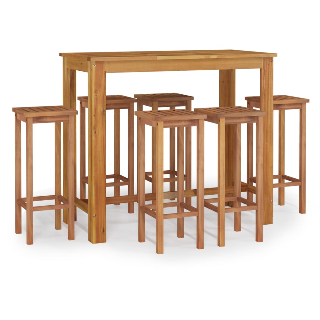 Garden Bar Set | Acacia | Solid Acacia wood with an oil finish | Medium