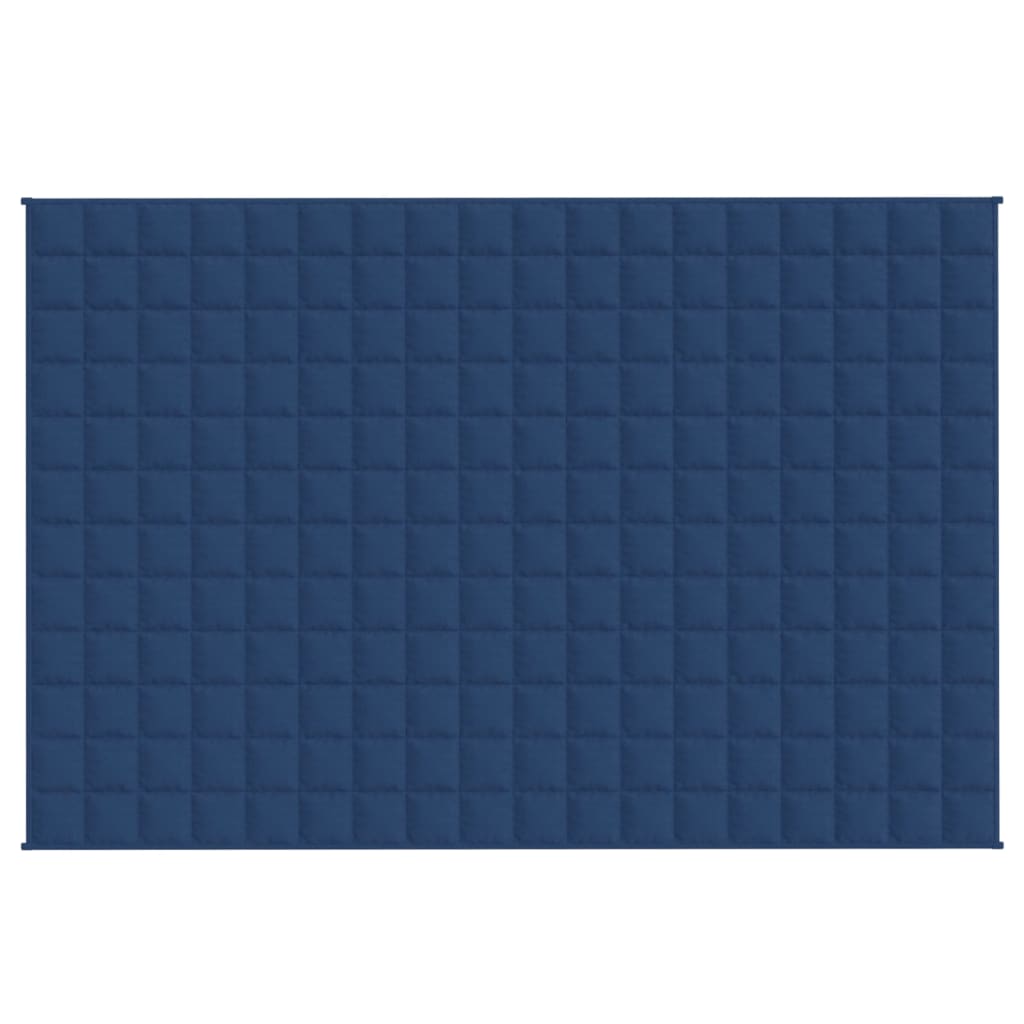 vidaXL Weighted Blanket Blue 122x183 cm 9 kg Fabric