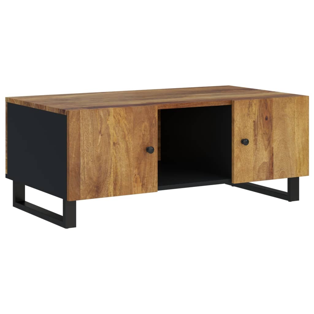 Coffee Table 100x54x40 cm Solid Wood Mango&Engineered Wood