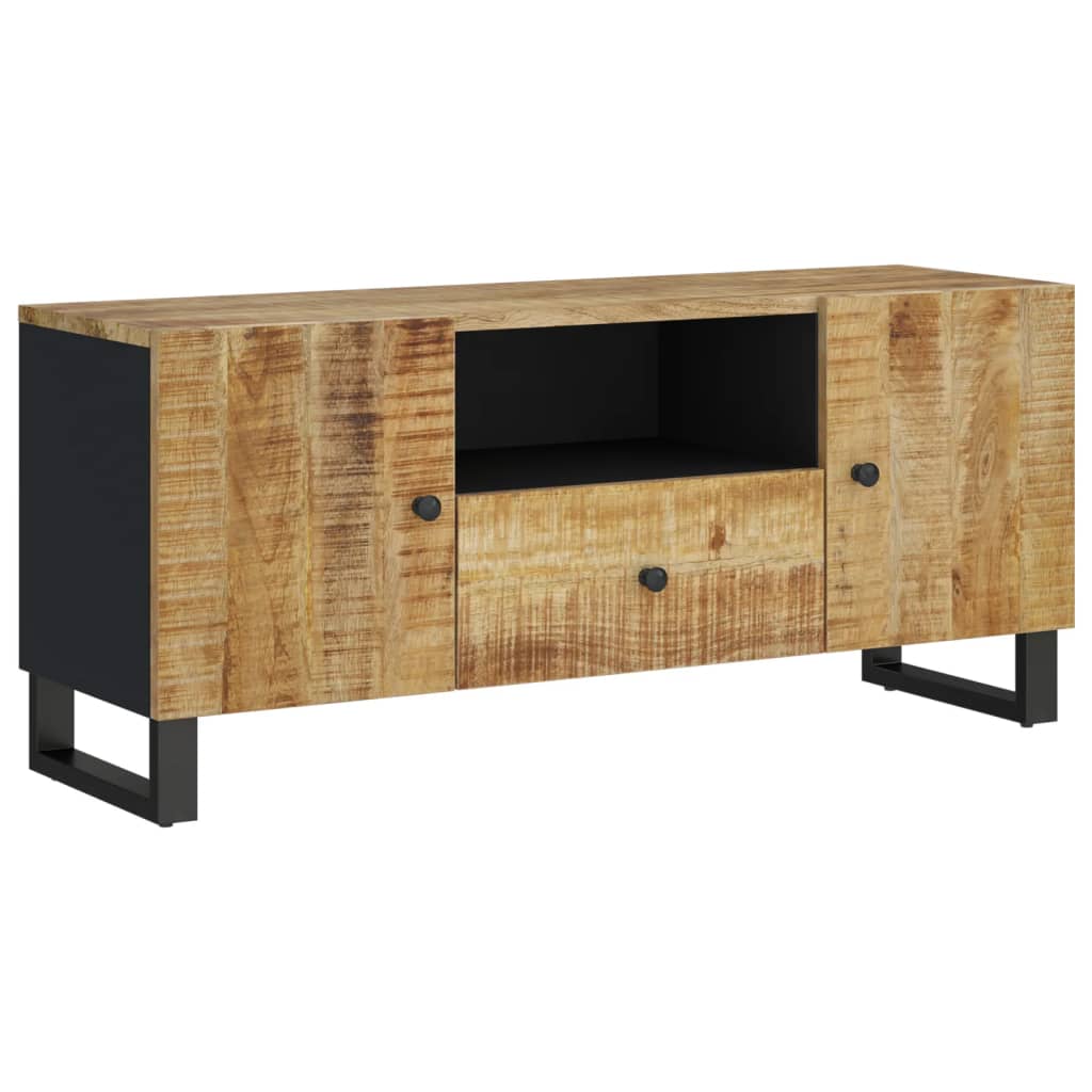 TV Cabinet 105x33,5x46 cm Solid Wood Mango&Engineered Wood