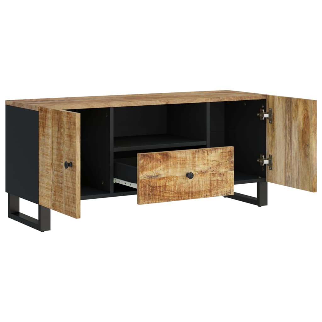 TV Cabinet 105x33,5x46 cm Solid Wood Mango&Engineered Wood