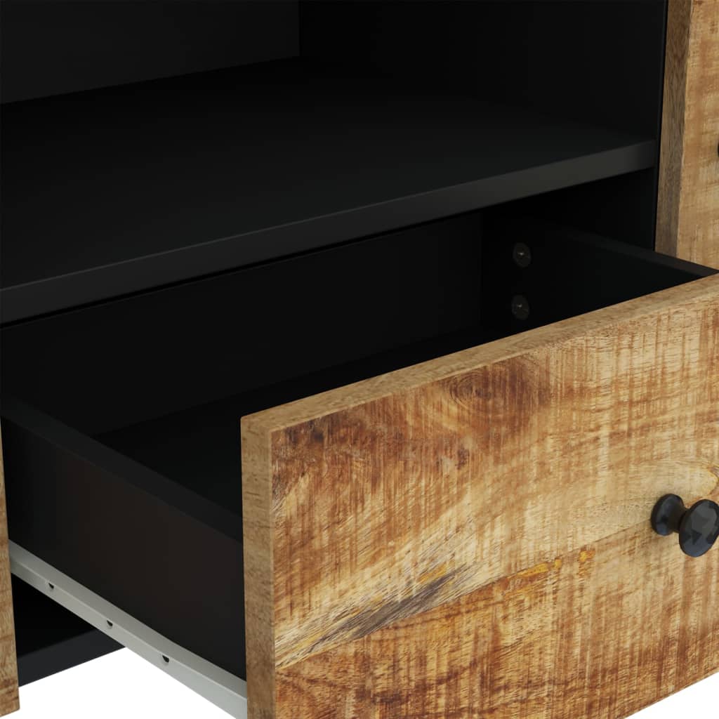 TV Cabinet 105x33,5x46 cm Solid Wood Mango&Engineered Wood