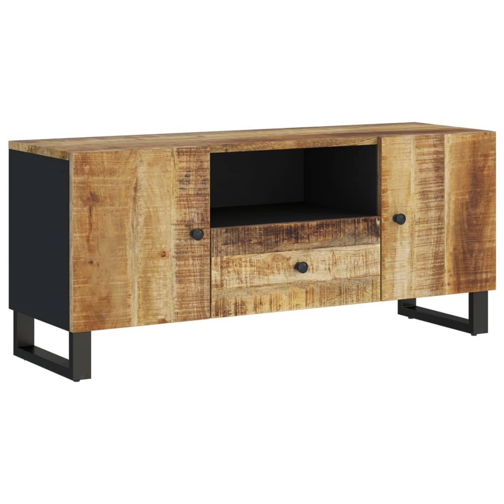 TV Cabinet 105x33,5x46 cm Solid Wood Mango&Engineered Wood
