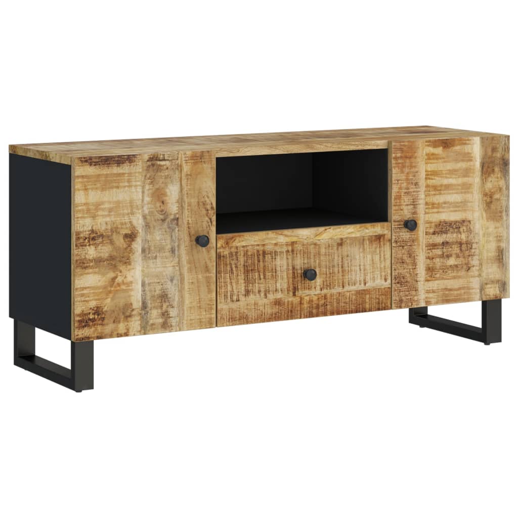 TV Cabinet 105x33,5x46 cm Solid Wood Mango&Engineered Wood