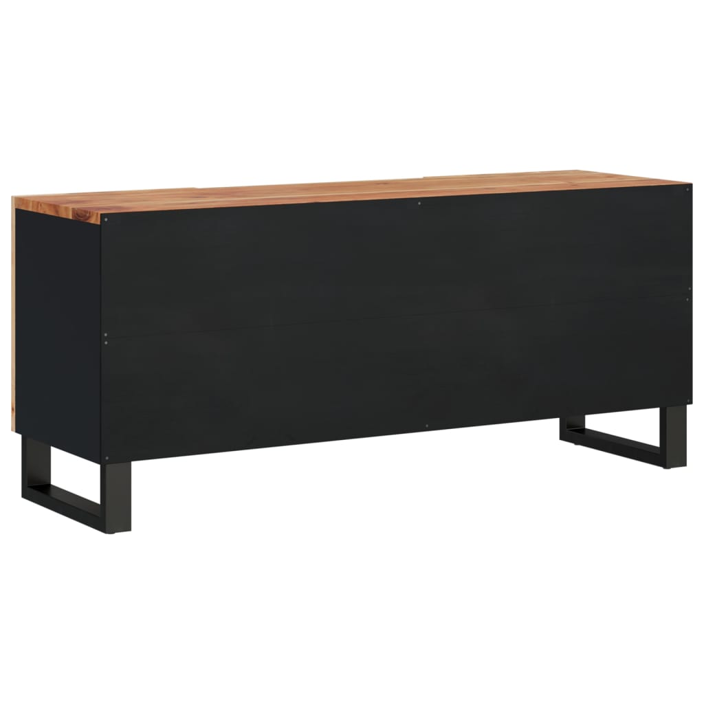 TV Cabinet 105x33,5x46 cm Solid Wood Acacia&Engineered Wood