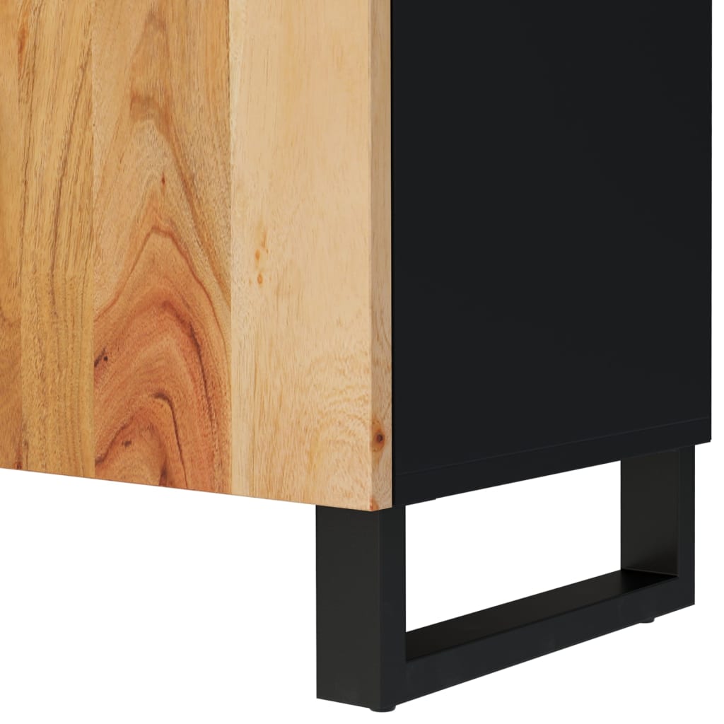 TV Cabinet 105x33,5x46 cm Solid Wood Acacia&Engineered Wood