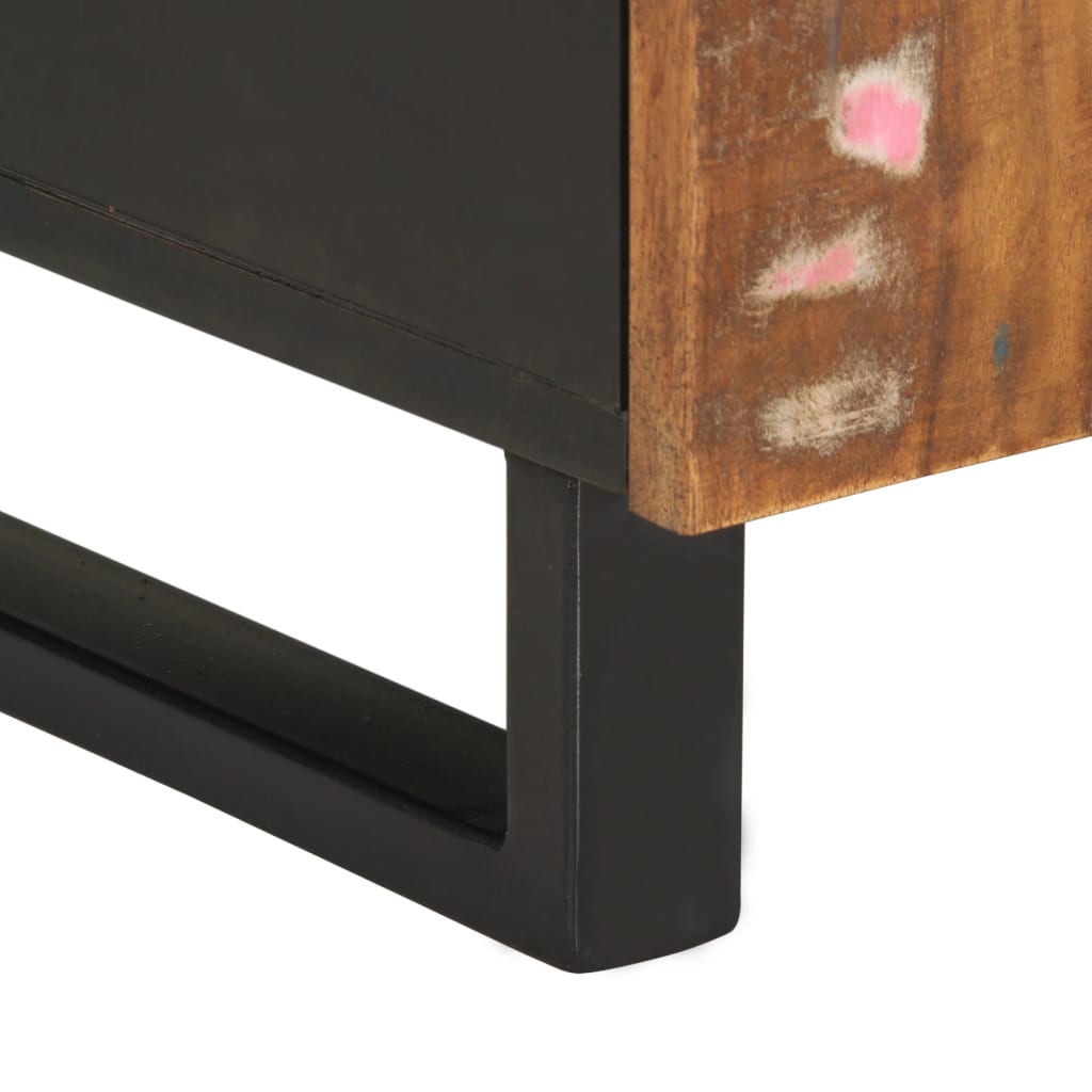TV Cabinet 105x33,5x46 cm Solid Wood Reclaimed&Engineered Wood