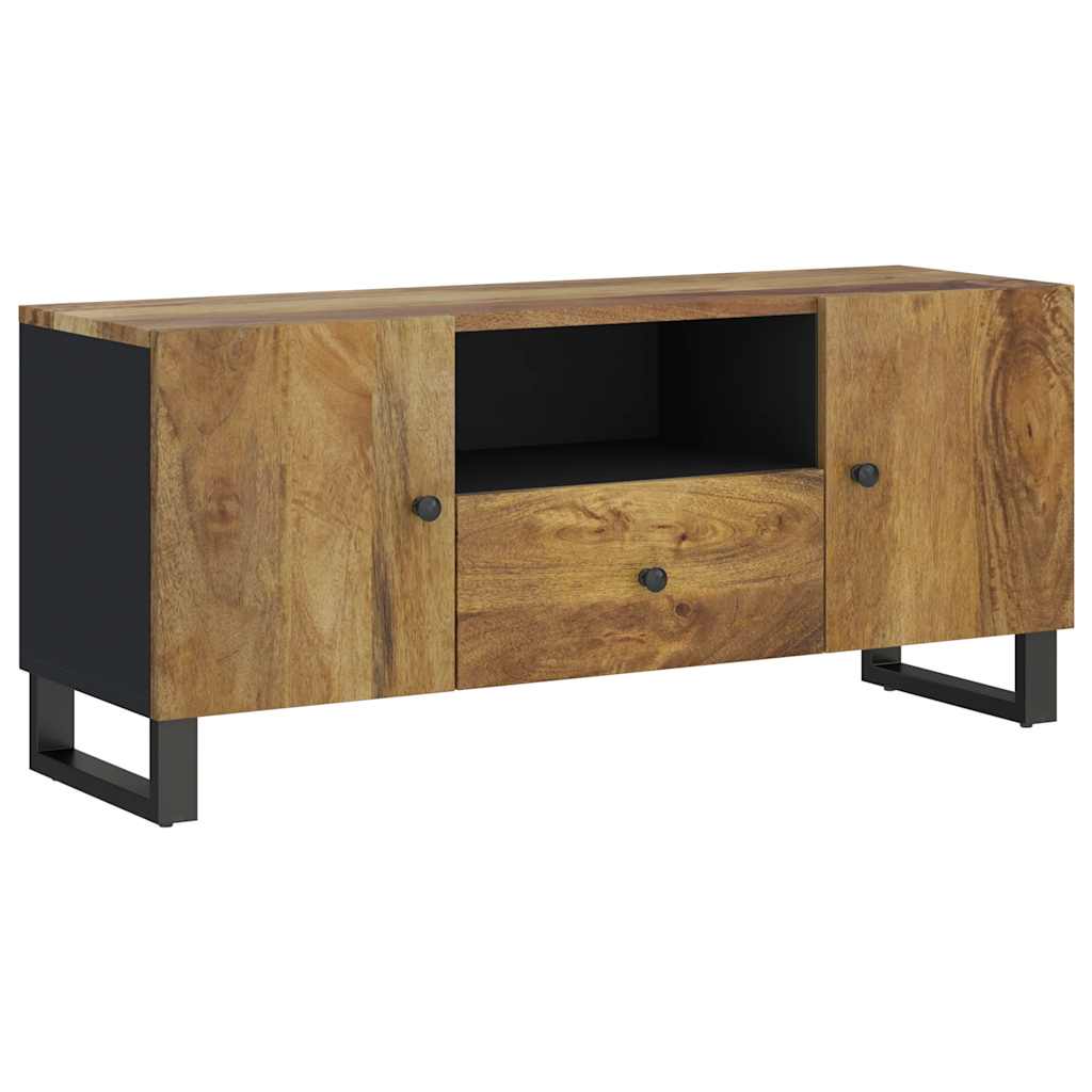 TV Cabinet 105x33,5x46 cm Solid Wood Mango&Engineered Wood