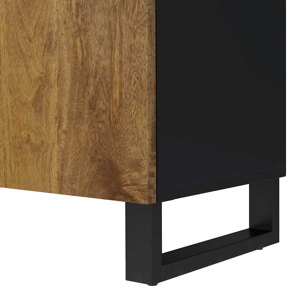 TV Cabinet 105x33,5x46 cm Solid Wood Mango&Engineered Wood