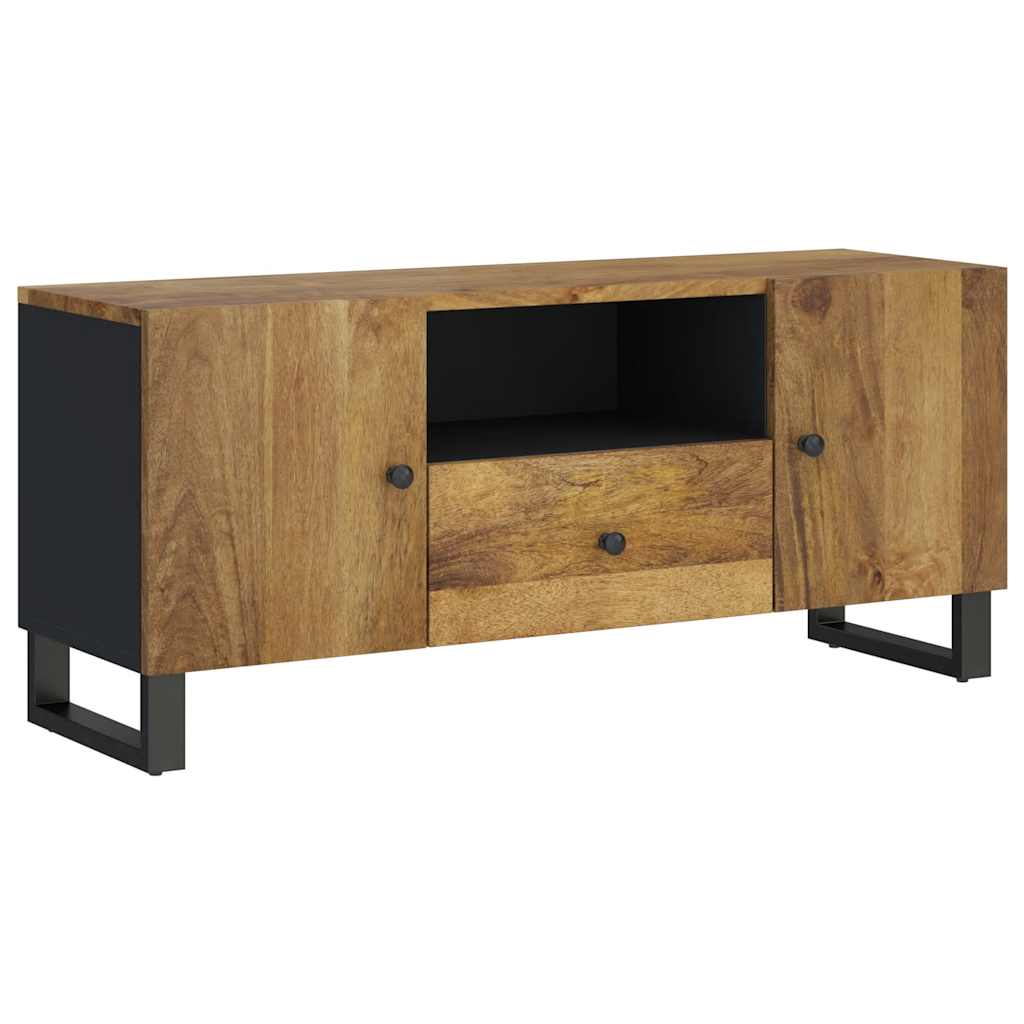 TV Cabinet 105x33,5x46 cm Solid Wood Mango&Engineered Wood