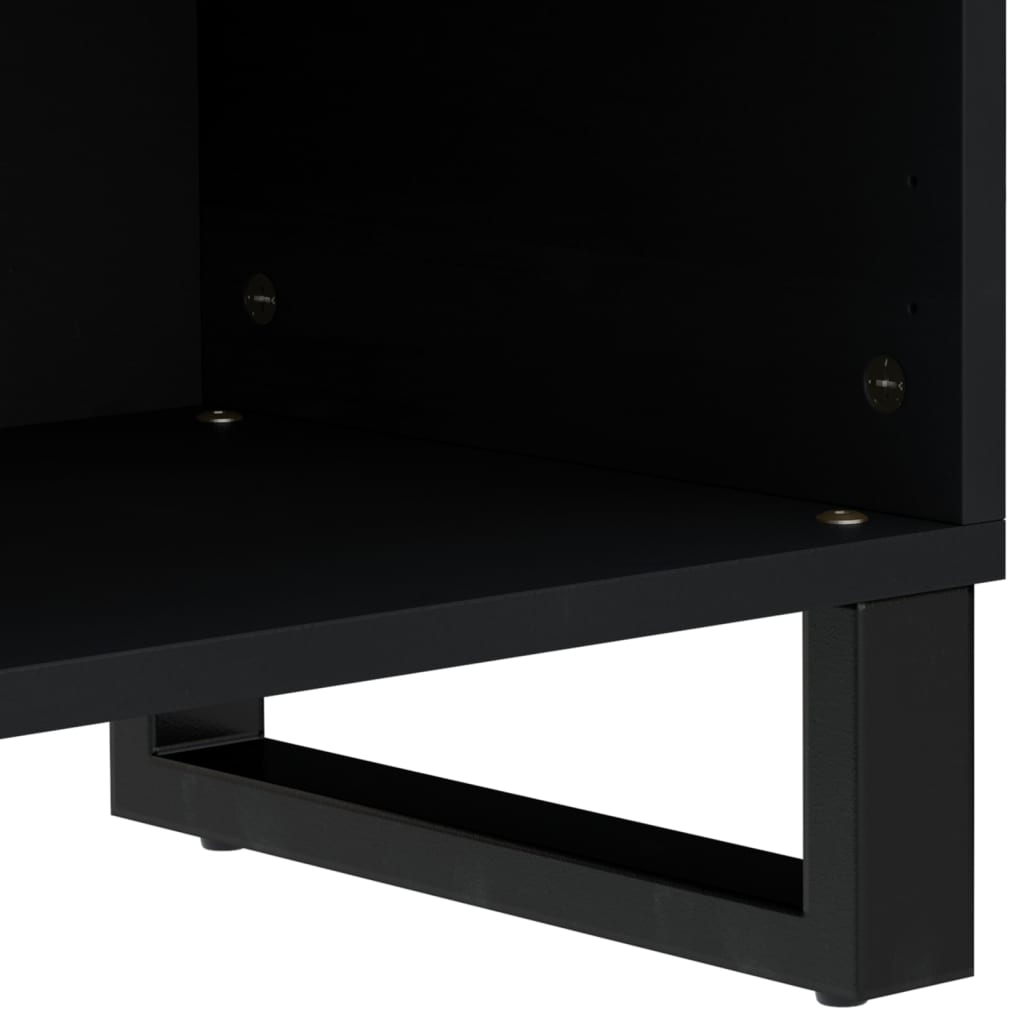 TV Cabinet 80x33x46 cm Solid Wood Acacia&Engineered Wood