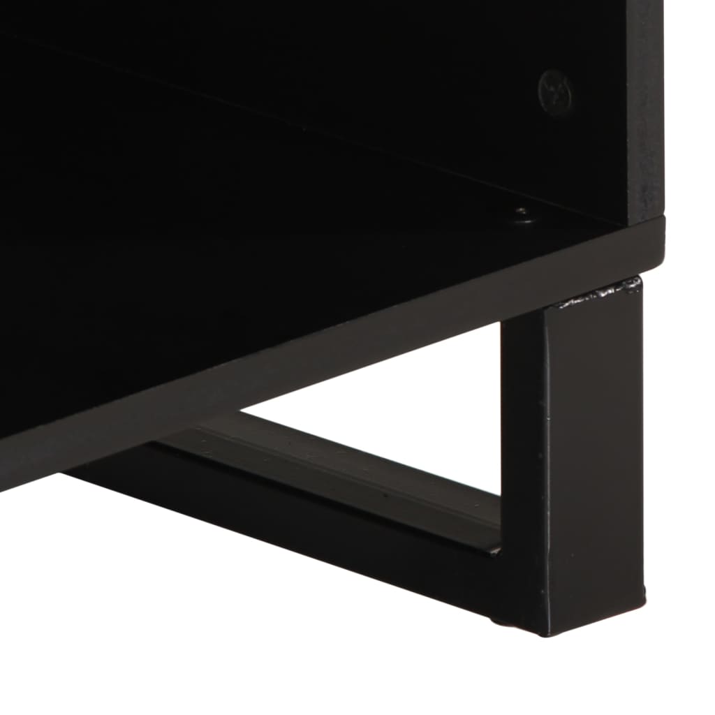 TV Cabinet 100x33x46 cm Solid Wood Reclaimed&Engineered Wood