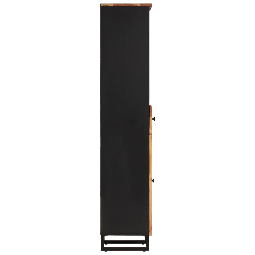 Bathroom Cabinet 38x33x160 cm Solid Wood Acacia