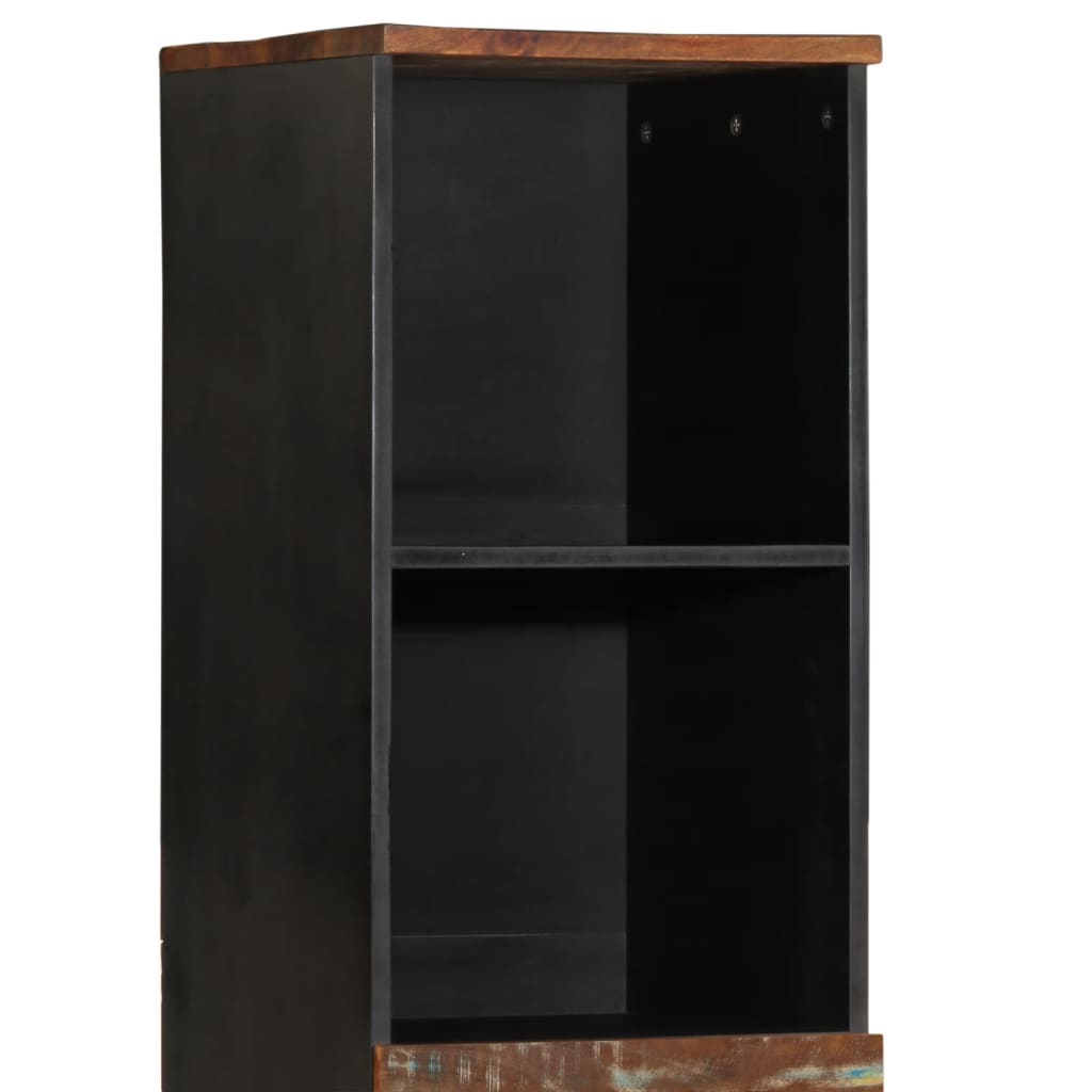 vidaXL Bathroom Cabinet 38x33x160 cm Solid Wood Reclaimed