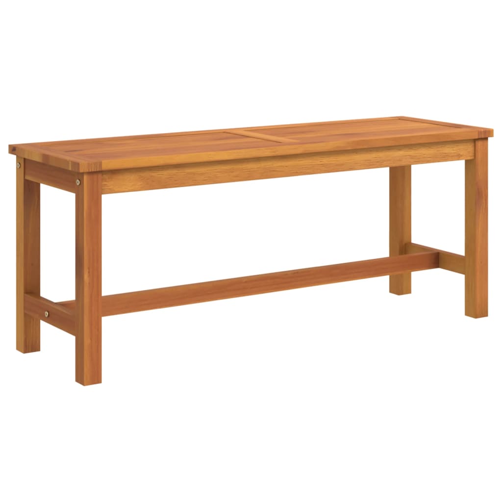 vidaXL Garden Bench 110x35x45 cm Solid Wood Acacia