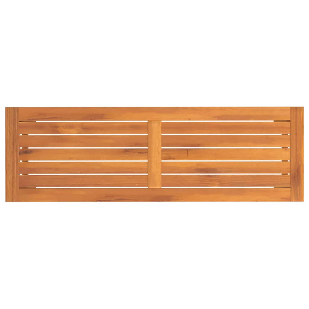 vidaXL Garden Bench 110x35x45 cm Solid Wood Acacia