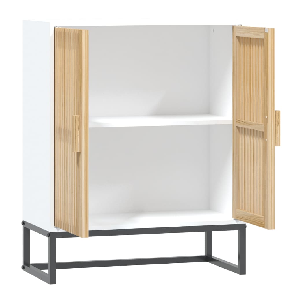 Sideboard White 60x30x75 cm Engineered Wood