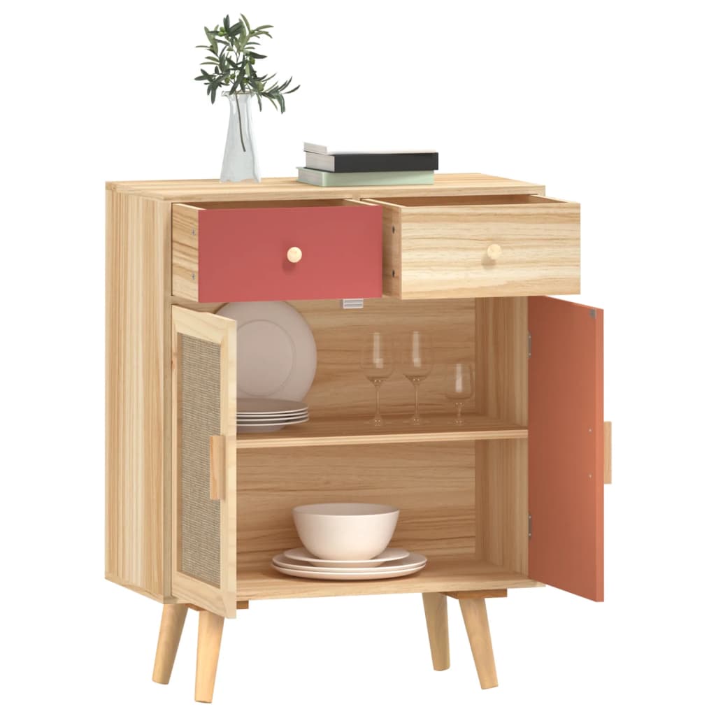 vidaXL Sideboard with Drawers 60x30x75.5 cm Engineered Wood