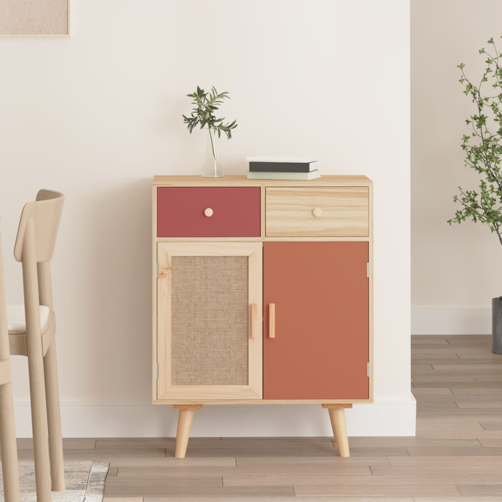 vidaXL Sideboard with Drawers 60x30x75.5 cm Engineered Wood