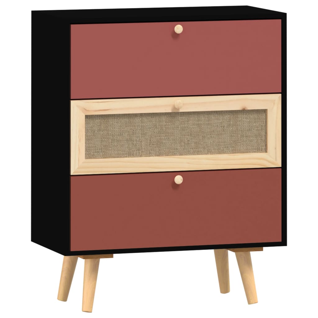 vidaXL Sideboard with Drawers 60x30x75 cm Engineered Wood