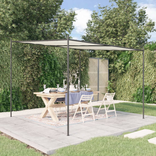 vidaXL Gazebo White 3x3 m 180 g/m² Fabric and Steel