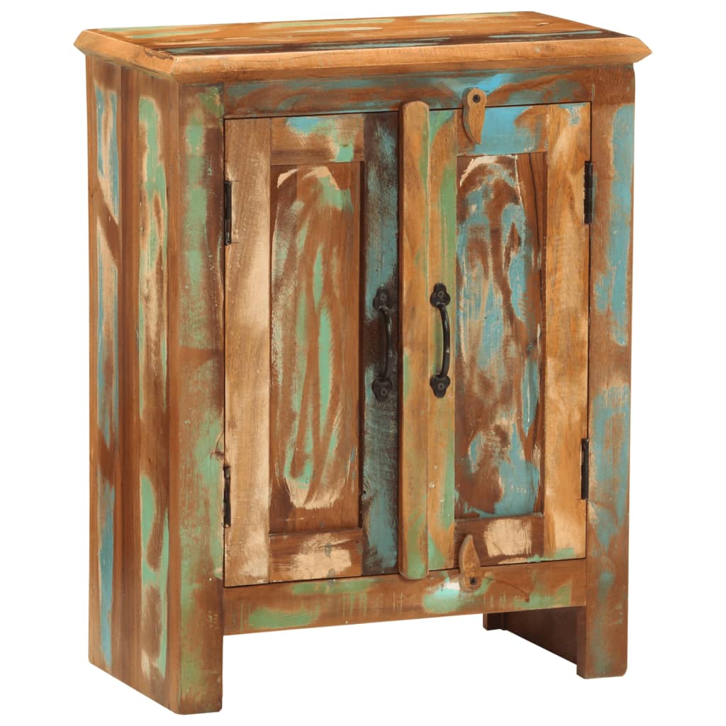 Sideboard with 2 Doors 55x30x70 cm Solid Wood Reclaimed