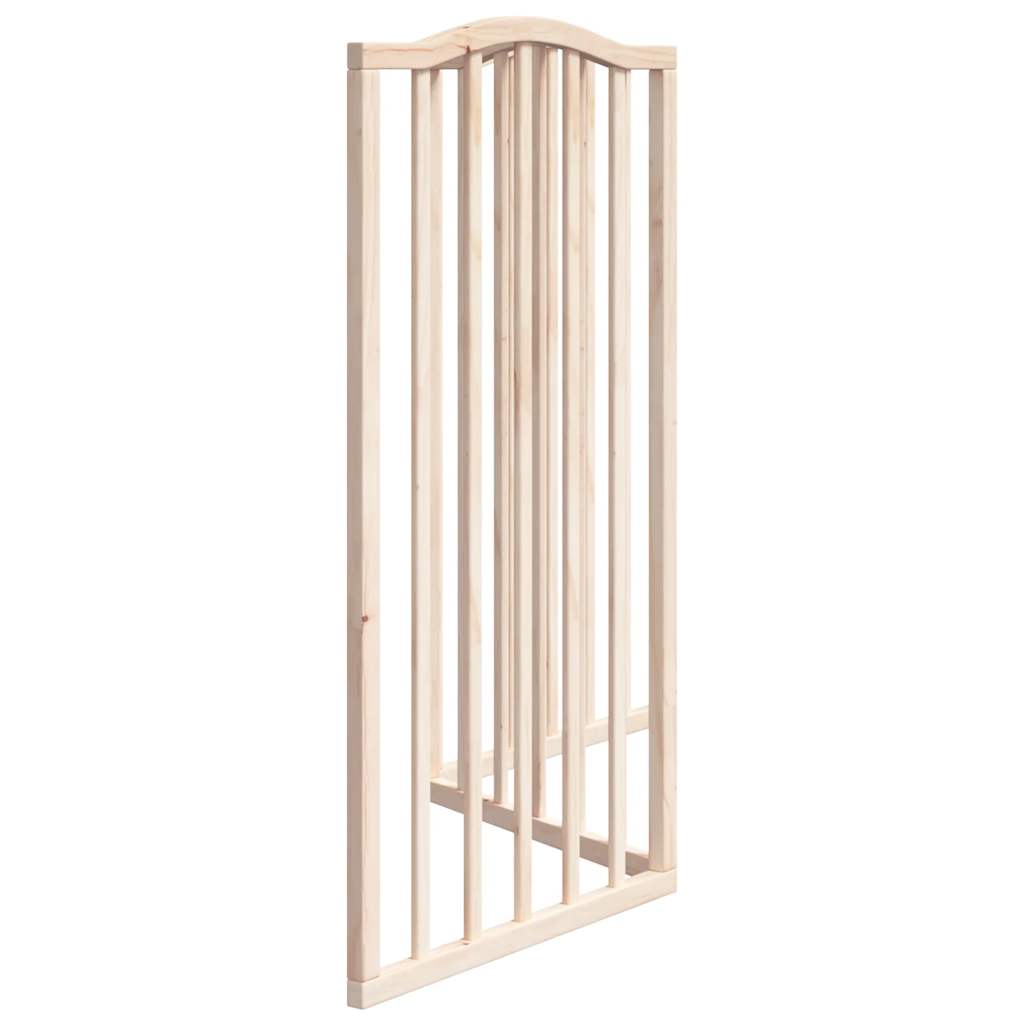 vidaXL Dog Gate Foldable 3 Panels 150 cm Poplar Wood