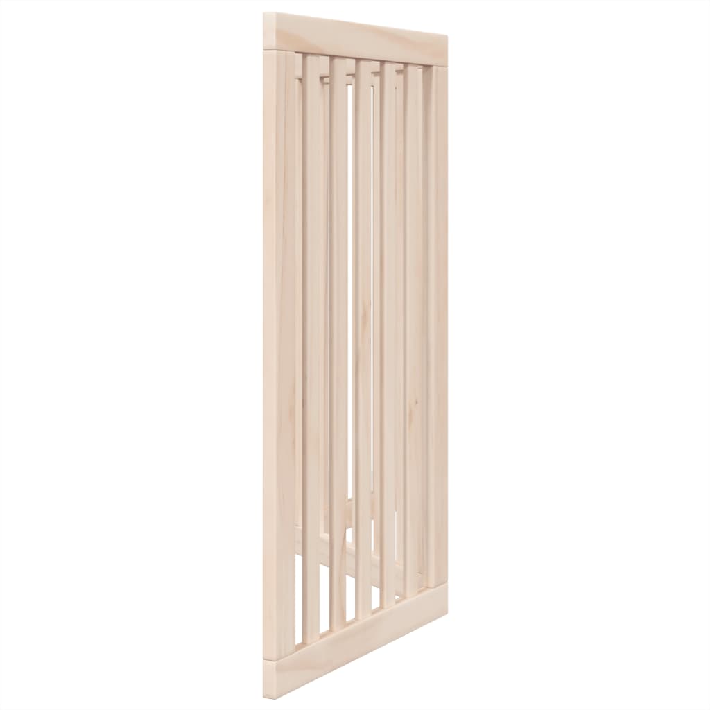 vidaXL Dog Gate Foldable 3 Panels 150 cm Poplar Wood