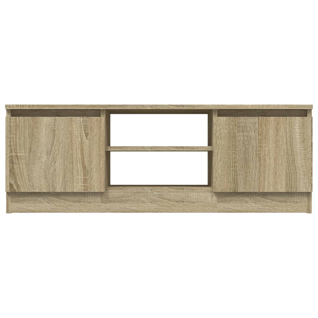 vidaXL TV Cabinet with Door Sonoma Oak 102x30x36 cm