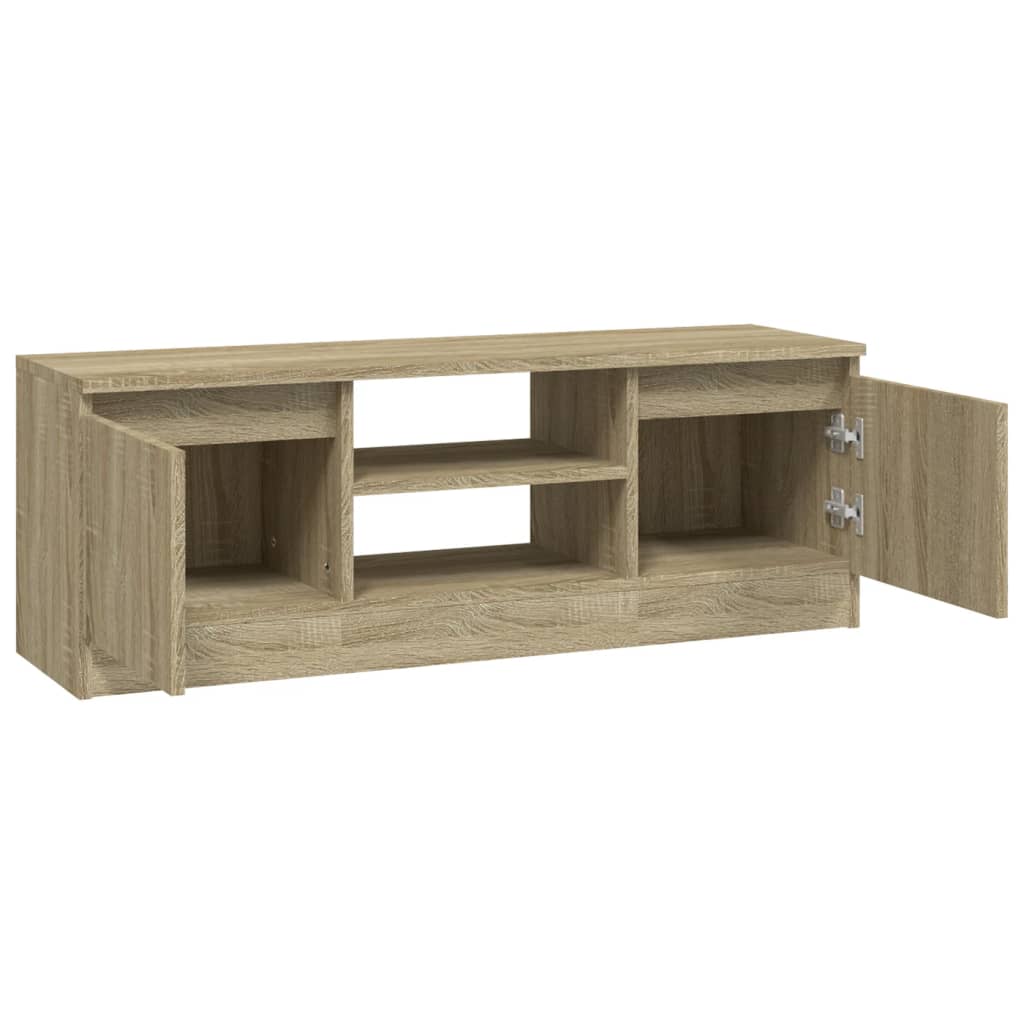 vidaXL TV Cabinet with Door Sonoma Oak 102x30x36 cm